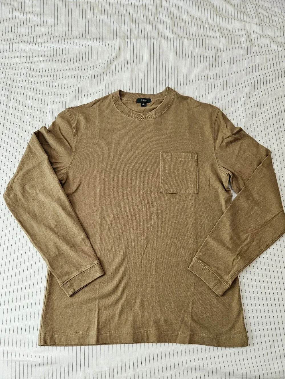 Long Sleeve  Cotton Pocket T-shirt. J. Crew. Small